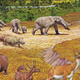 Artist’s interpretation of Texas wildlife some 11 million to 12 million years ago.